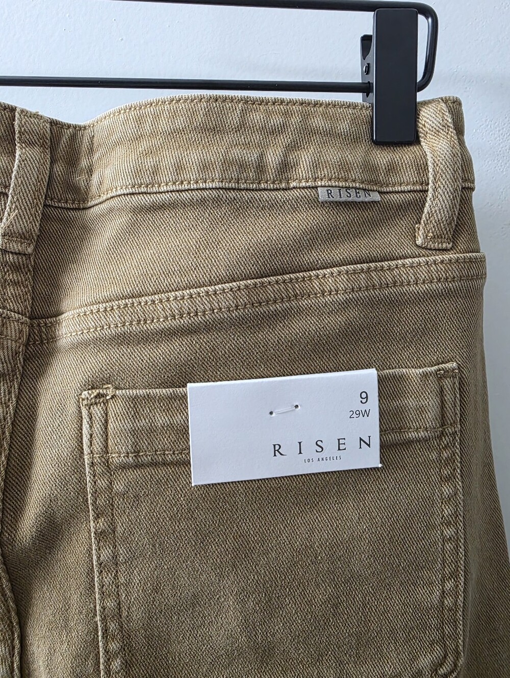 NWT Risen Los Angeles Cargo Jeans In Mocha Size 9/29 - Picture 7 of 9